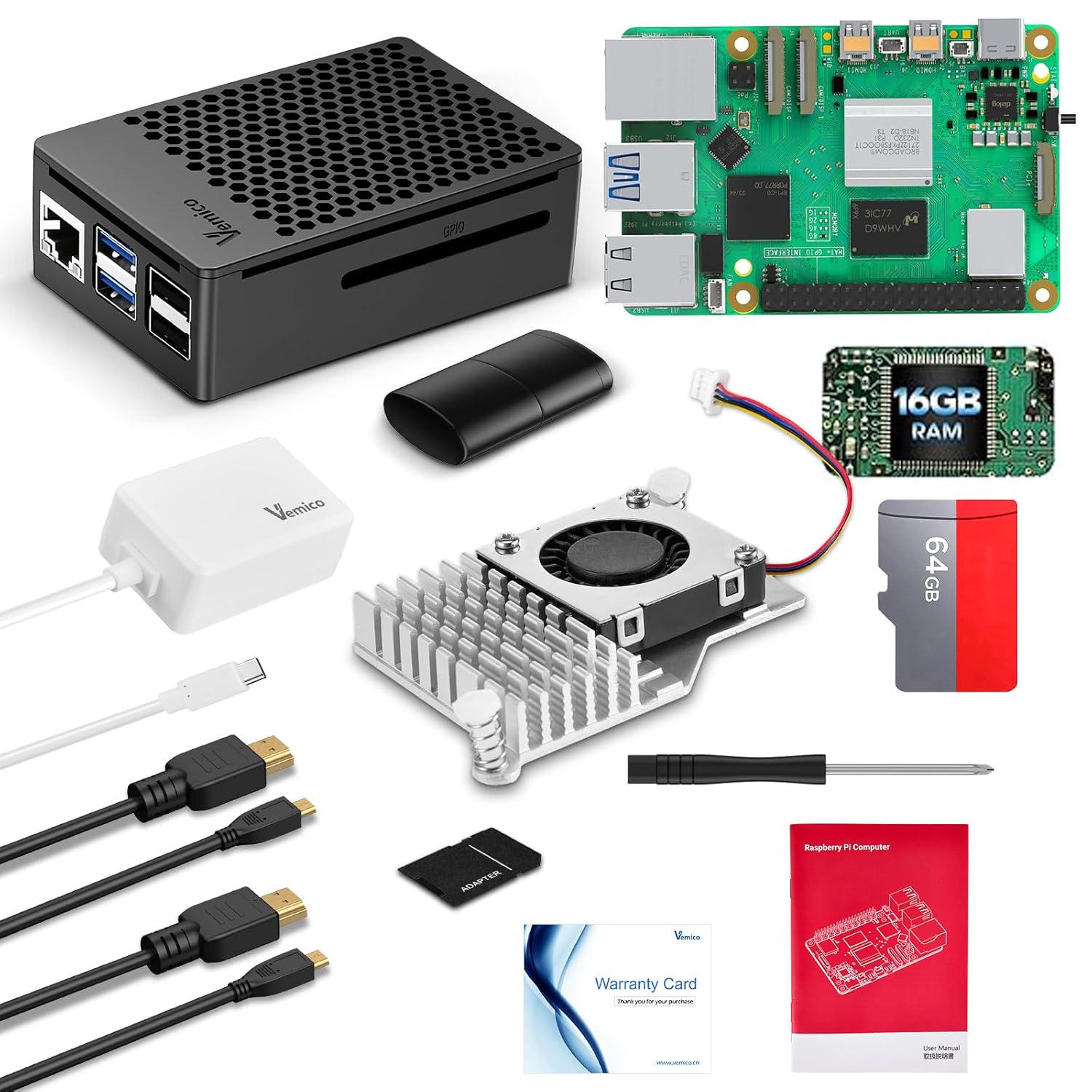 Raspberry Pi 5 16GB Kit